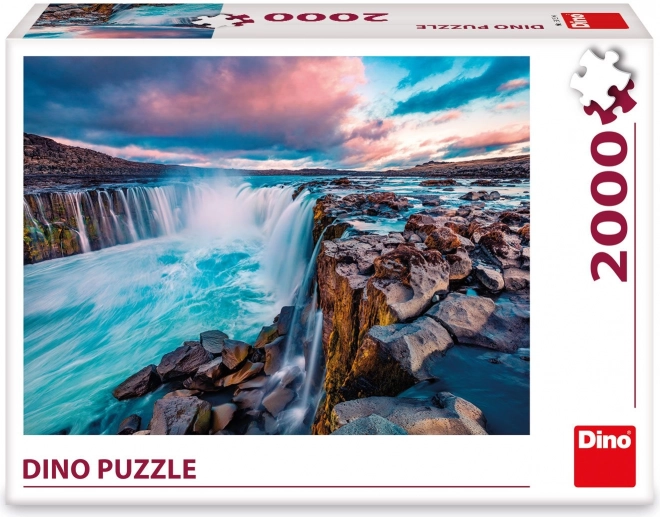 Puzzle Cascata Selfoss 2000 Pezzi