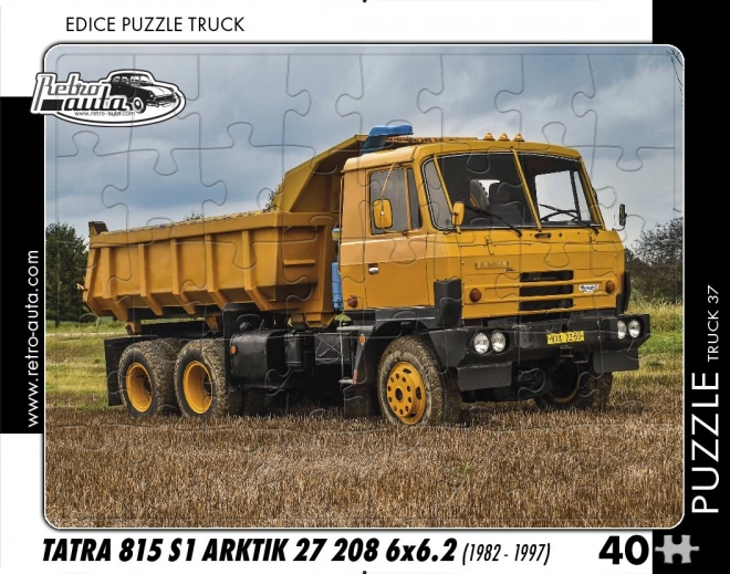 Puzzle Auto Retrò Tatra 815 S1 Arktik