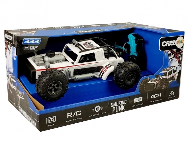 Auto Buggy Telecomandata Con Effetto Fumo