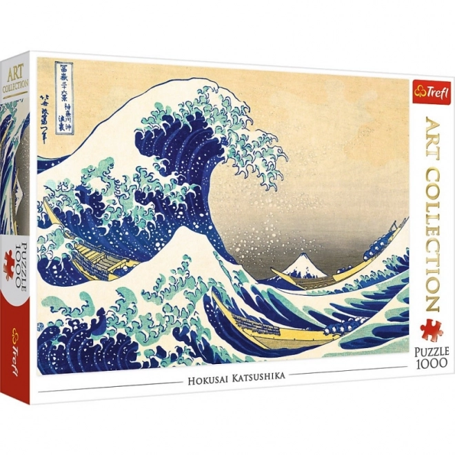 Puzzle Collezione d'Arte: La Grande Onda di Kanagawa 1000 Pezzi