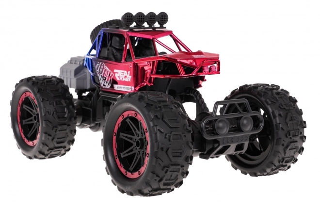 Crawler con funzione di fumo R/C rosso