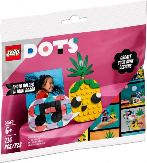 Cornice e lavagna miniatura Ananas LEGO DOTS