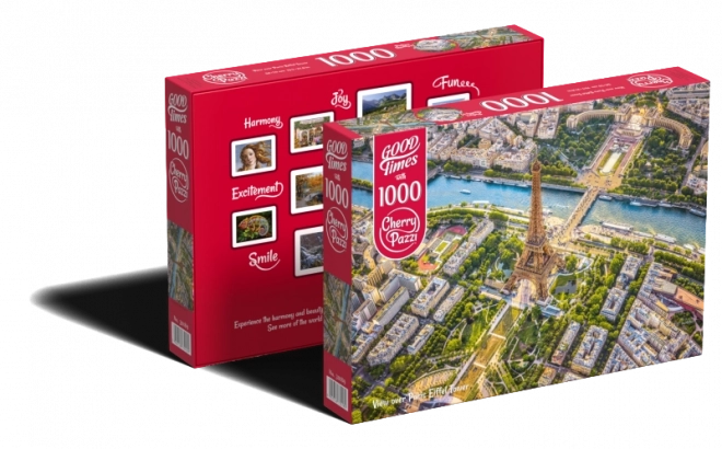 Puzzle Vista sulla Torre Eiffel 1000 Pezzi