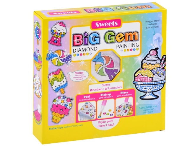 Adesivi e decorazioni da appendere a tema dolci