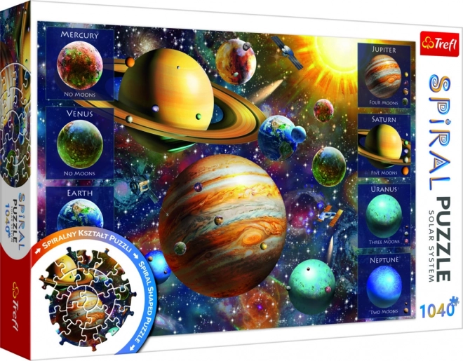 Puzzle a spirale sistema solare 1040 pezzi