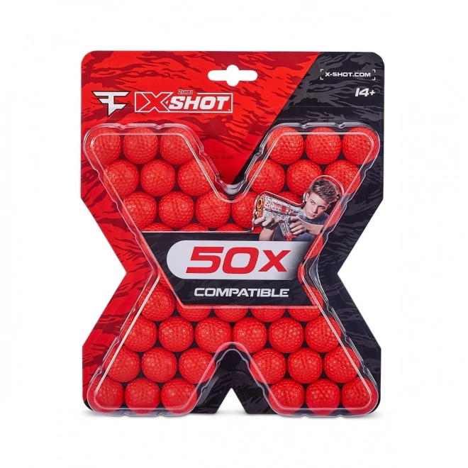 Set di 50 Palline X-Shot FaZe