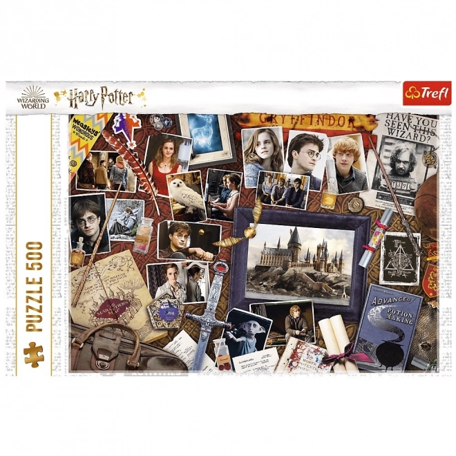 Puzzle Harry Potter: Ricordi di Hogwarts 500 pezzi