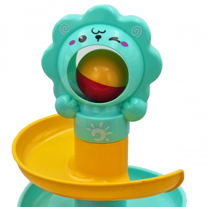 Torre Spiral WOOPIE per Bambini con Set di Piste per Palline