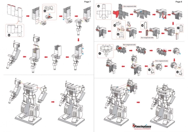 Puzzle 3D Metal Earth Transformers: Optimus Prime