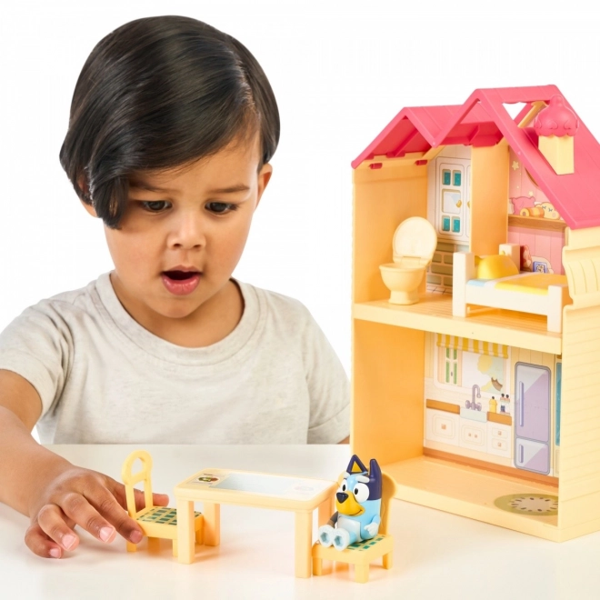 Set figurine mini casa della famiglia Bluey