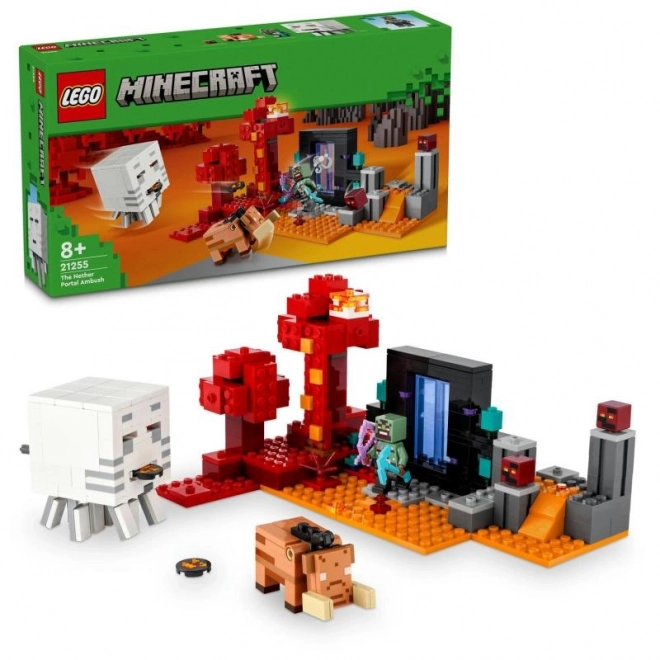 Portal Nether LEGO Minecraft