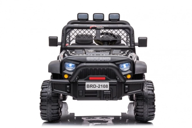 Auto elettrica per bambini Jeep Geoland 24V 4x4 nero