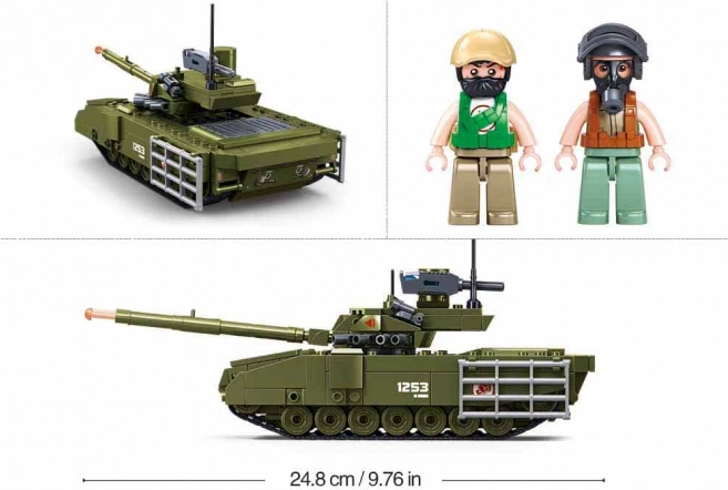 Set Costruzioni Tank Armata Sluban Army