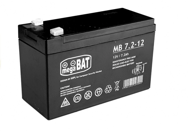 Batteria a gel AGM 12V 7.2Ah per veicoli elettrici