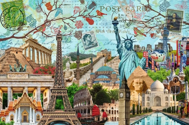 Puzzle città del mondo 5000 pezzi