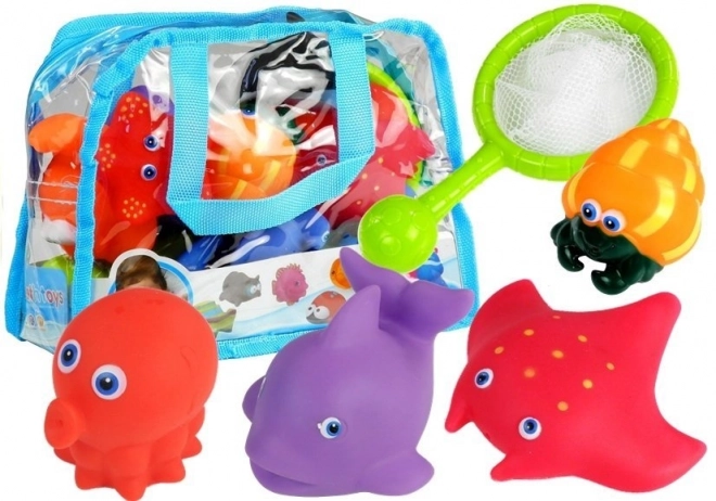 Set Gioco Animali Marini per il Bagno