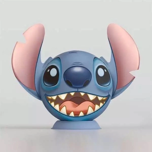 Puzzle 3D Disney Stitch con orecchie 72 pezzi