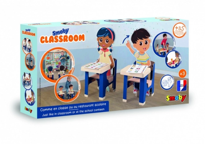 Aula di scuola SMOBY con 35 accessori