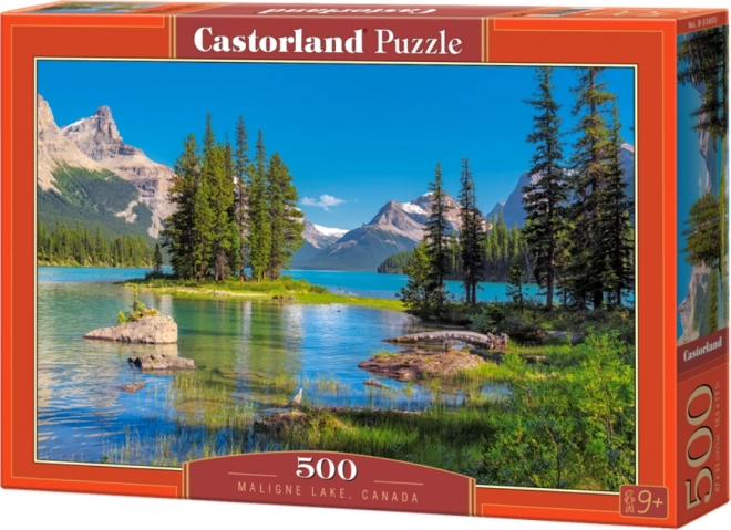 Puzzle Jezero Maligne Canada 500 pezzi