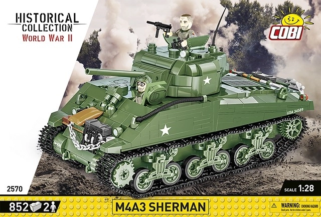 Modello di carro armato M4A3 Sherman COBI