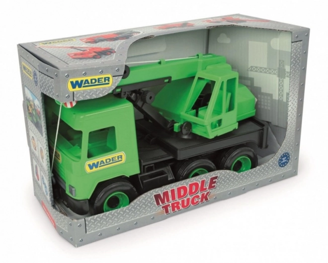 Gru Verde 38 cm Middle Truck