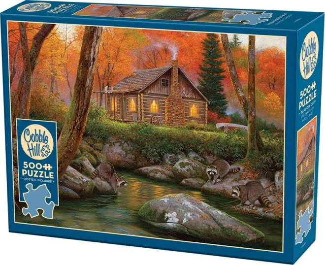 Puzzle Rifugio di Fine Settimana 500 Pezzi Cobble Hill