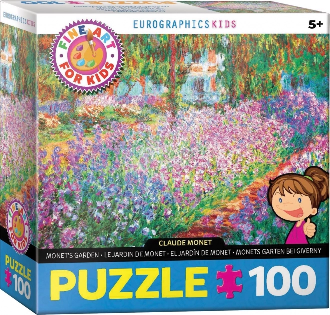 Puzzle Monet Giardino 100 pezzi