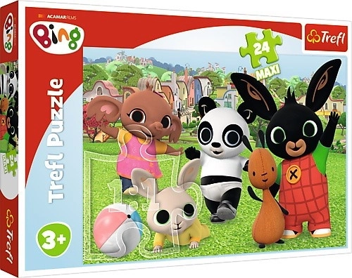 Puzzle maxi Bing: Divertimento nel parco