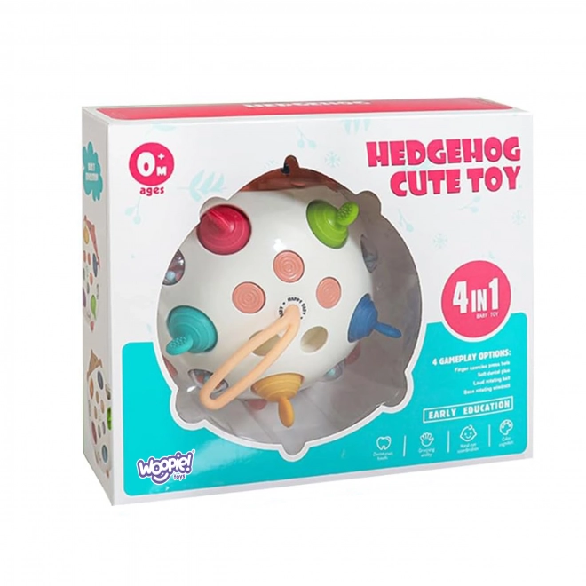 Giocattolo sensoriale riccio 4 in 1