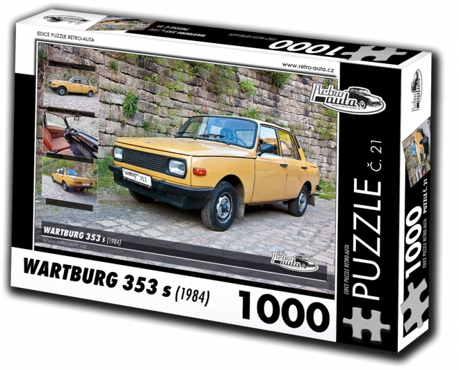 Puzzle Retro-Auta Wartburg 353 S