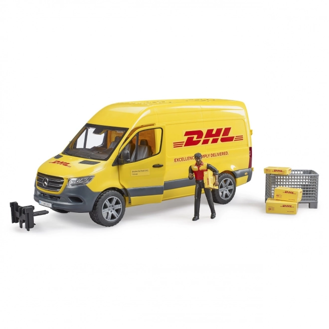 Furgone Mercedes-Benz Sprinter DHL con Autista