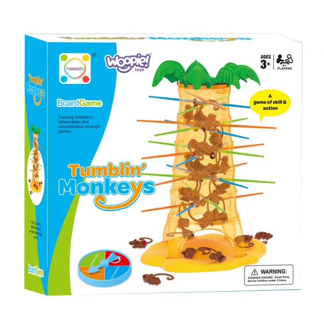 Gioco di Abilità Scimmie Cadute 3+