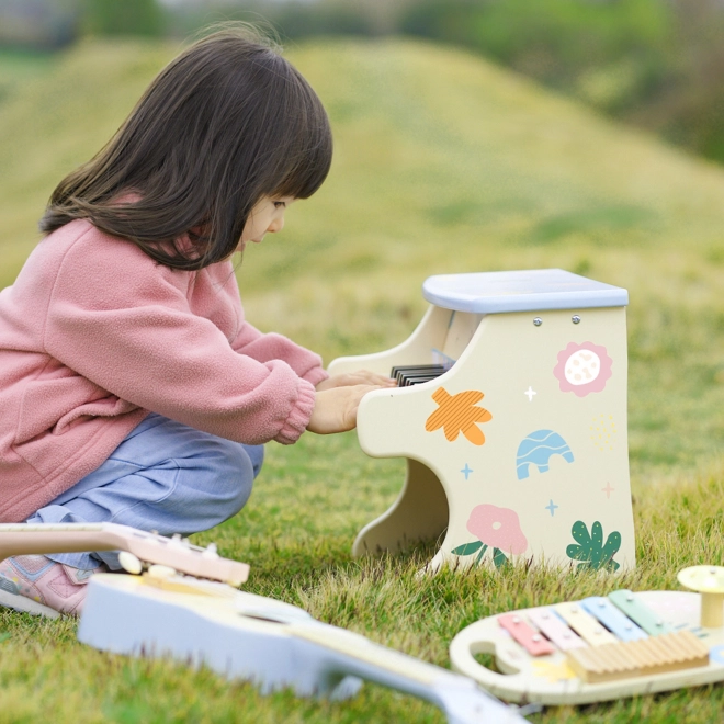 Pianoforte musicale per bambini con libro Classic World