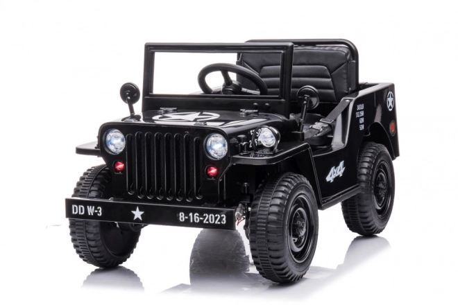 Auto elettrico per bambini 4x4 nero