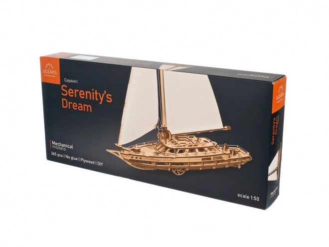 Puzzle 3D in legno Serenity's Dream Yacht