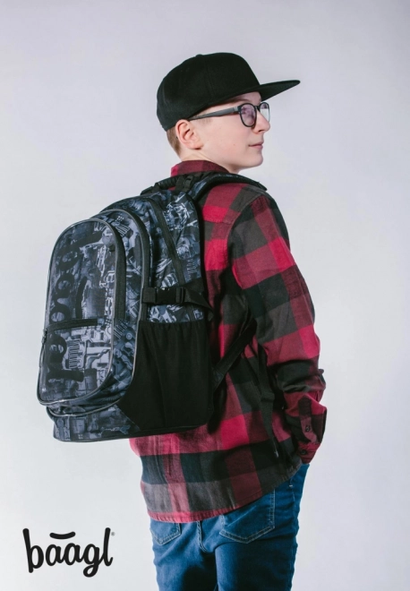 BAAGL Zaino scolastico Core Technic
