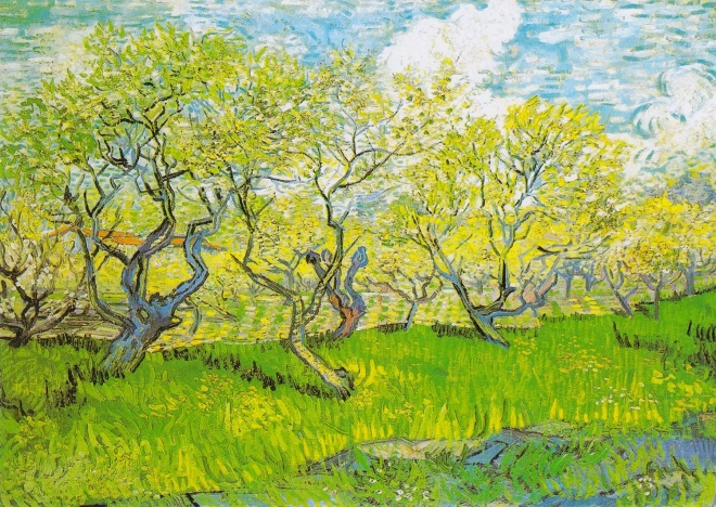 Puzzle Vincent Van Gogh: frutteto in fiore 1000 pezzi