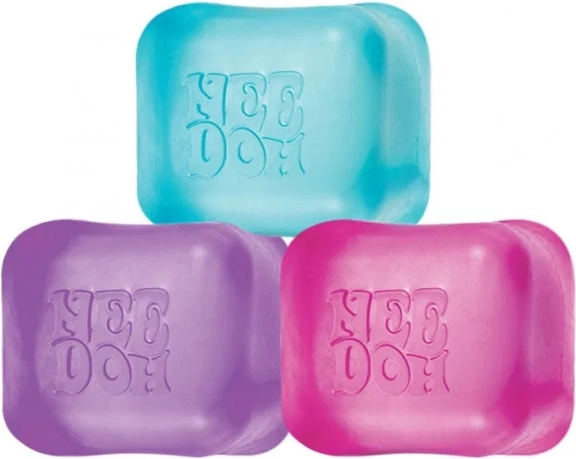 Schylling NeeDoh cubo comprimibile Teenie Nice Ice Baby
