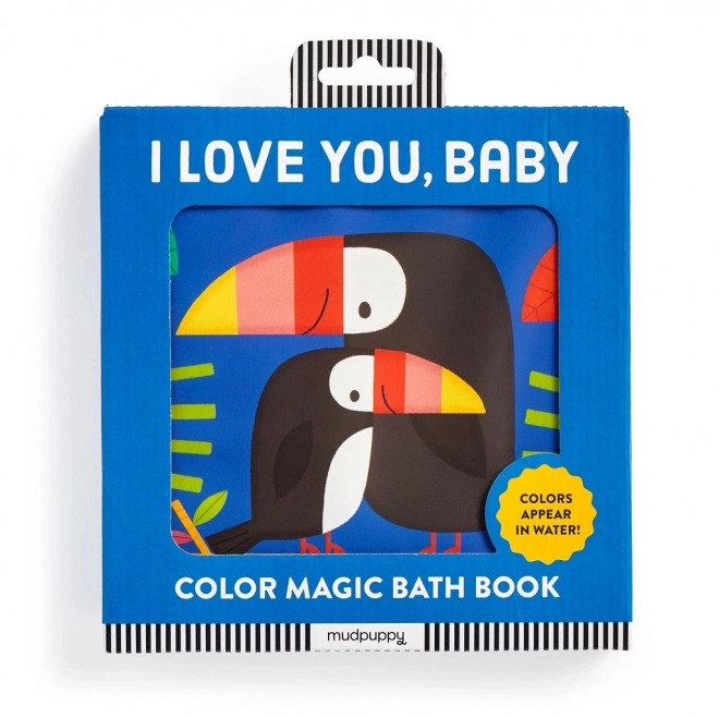 Mudpuppy libro da bagno I Love You