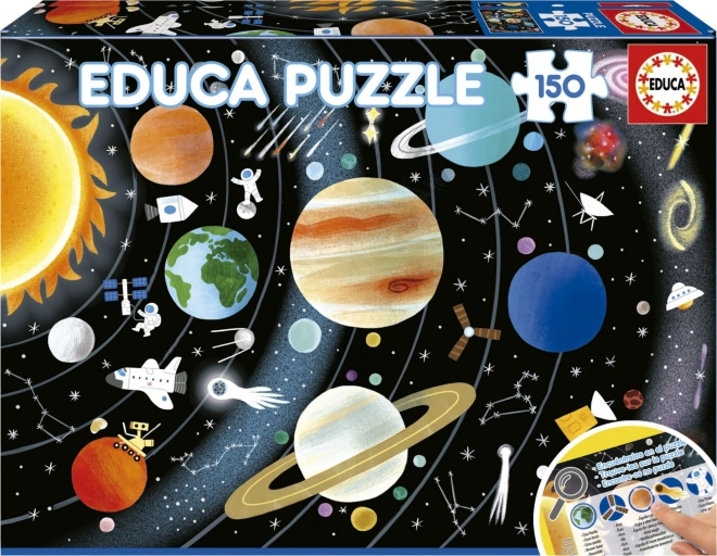 Puzzle Sistema Solare EDUCA 150 Pezzi