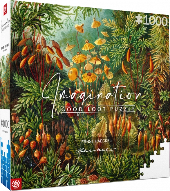 Puzzle Imagination: Ernst Haeckel - Muscinae 1000 pezzi