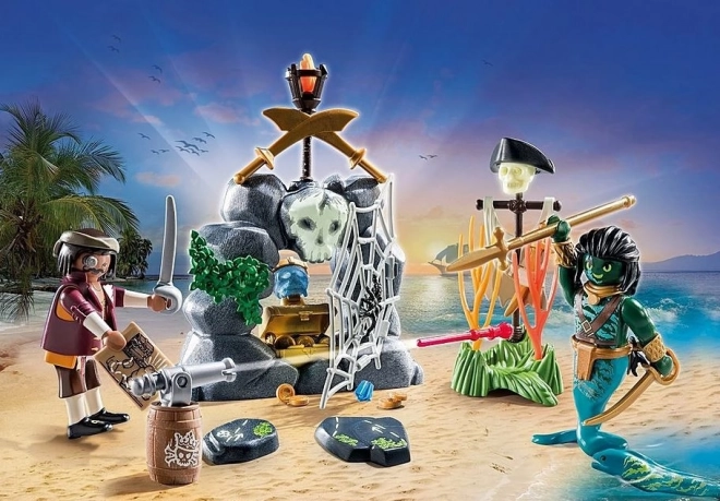 Set figurine Pirates alla ricerca del tesoro