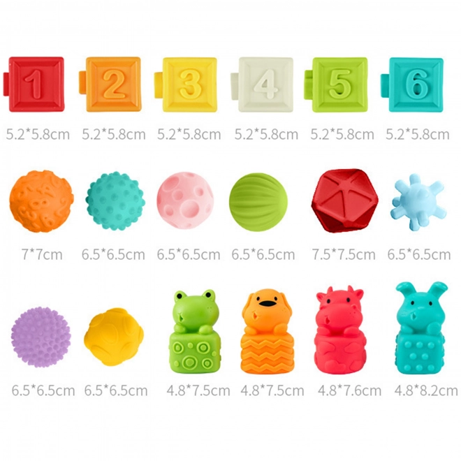 Puzzle sensoriali per bambini di WOOPIE