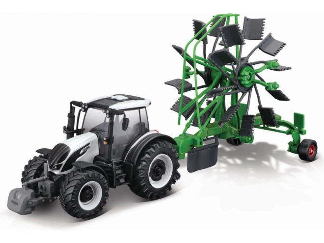 Trattore con rimorchio di lusso - Valtra N174 Bburago