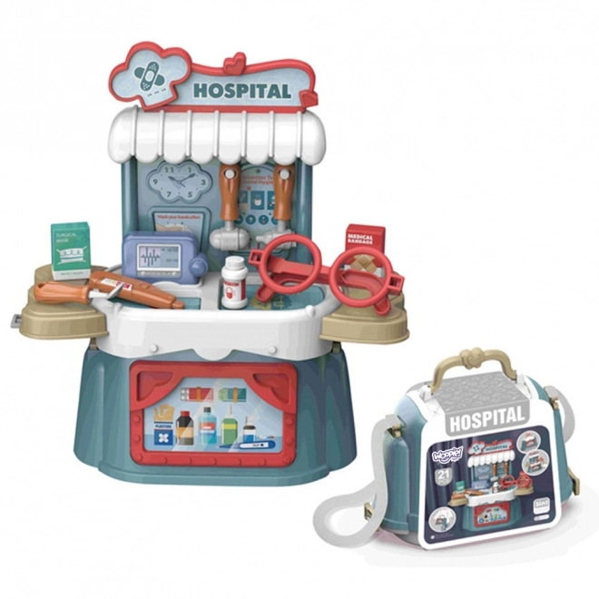 Set da piccolino dottore 3 in 1 con valigetta Woopie