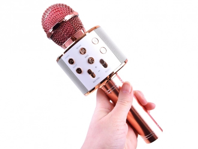 Microfono Karaoke Wireless con Altoparlante