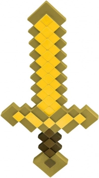 Spada pixel dorata per bambini