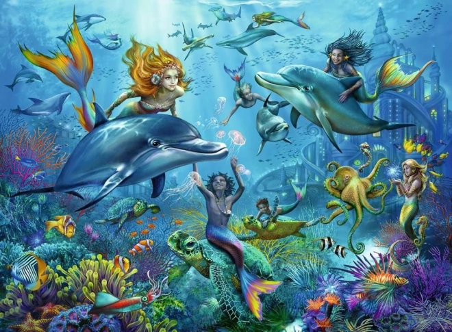 Puzzle Ravensburger Avventura sottomarina XXL 100 pezzi