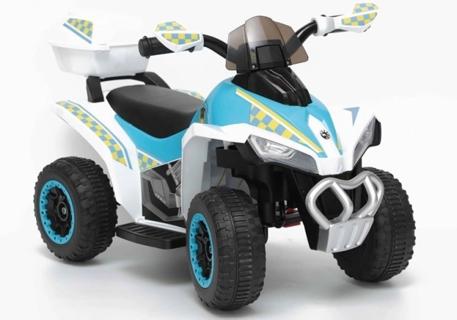 Quadriciclo Ricaricabile GTS1188-A Polizia Bianco