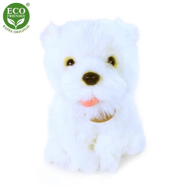 Cane West Highland Terrier Peluche Seduto 23 cm Eco-Friendly